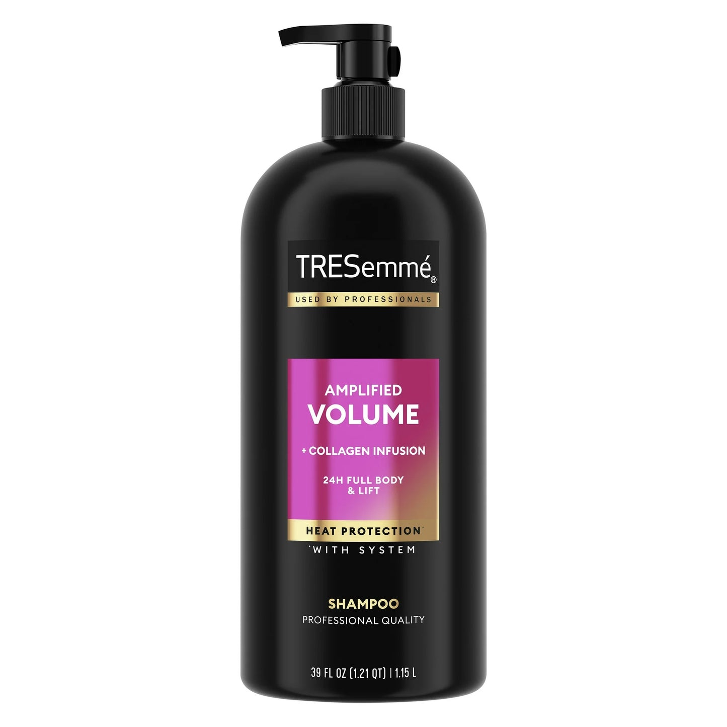 TRESemme 24H Volume Shampoo with Pump with Pro Style Technology, 39 oz