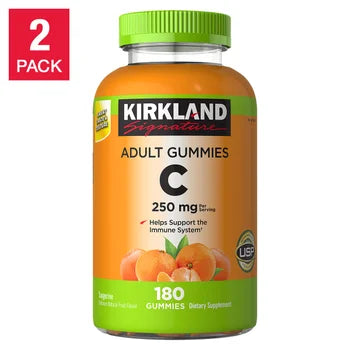 Kirkland Signature Vitamin C 250 mg., 360 Adult Gummies   xxxxxCO