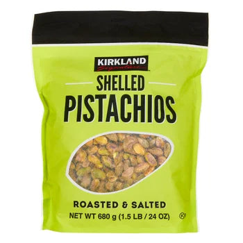 Kirkland Signature Shelled Pistachios, Salted, 1.5 lbs   xxxxxCO
