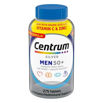 Centrum Silver Men 50+ Multivitamin, 275 Tablets   xxxxxCO