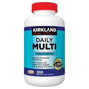 Share Kirkland Signature Daily Multi, 500 Tablets   xxxxxCO