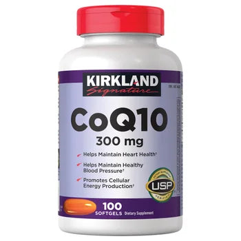 Kirkland Signature CoQ10 300 mg., 100 Softgels xxxxxCO