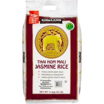 Kirkland Signature, Thai Hom Mali Jasmine Rice, 25 lbs   xxxxxCO
