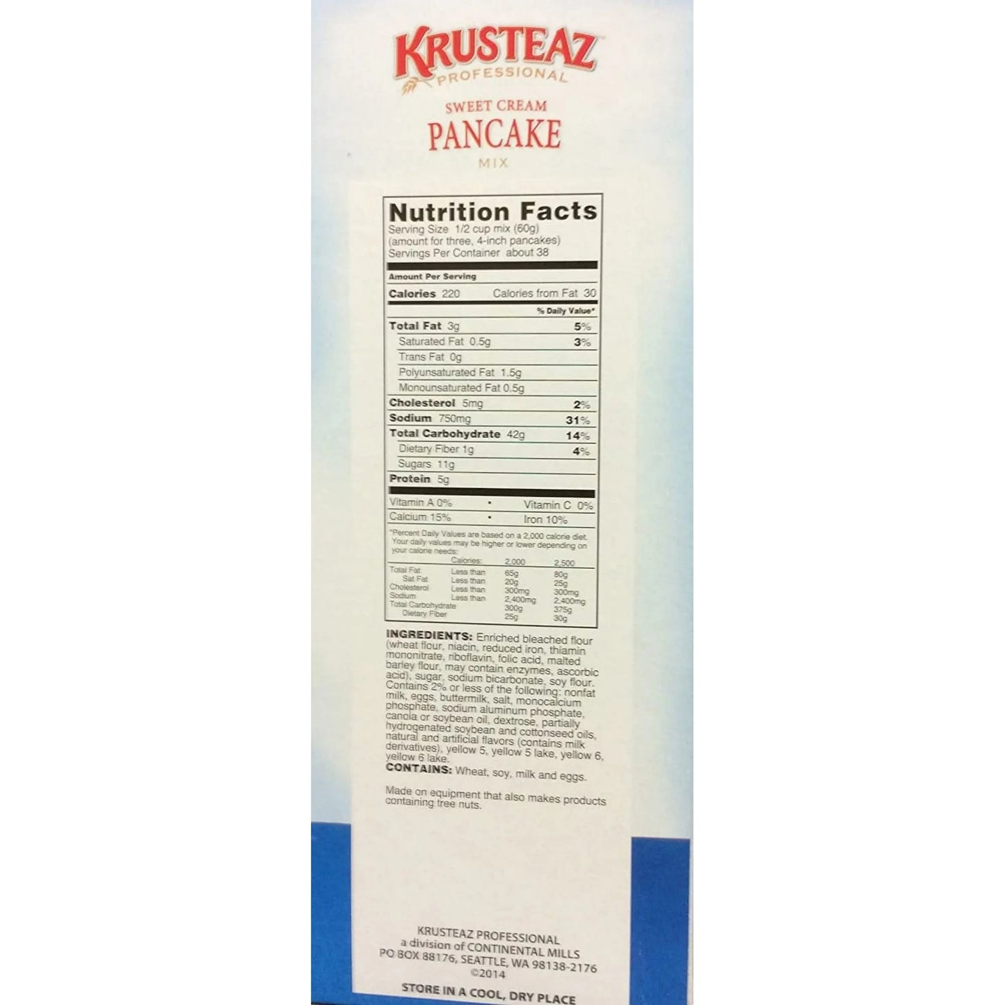Krusteaz Sweet Cream Pancake Mix, 5 lb
