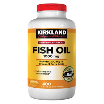 Kirkland Signature Fish Oil 1000 mg., 400 Softgels   xxxxxCO