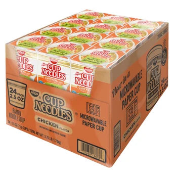 Nissin Cup Noodles, Chicken, 2.5 oz, 24-count   xxxxxCO