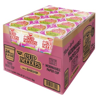 Nissin Cup Noodles, Shrimp, 2.5 oz, 24-count   xxxxxCO