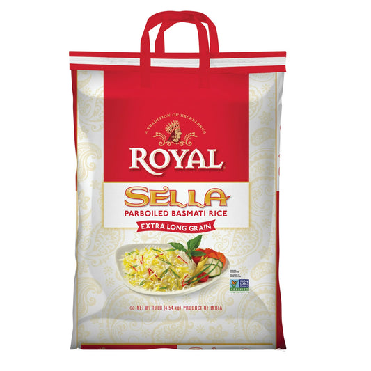 Authentic Royal Sella Basmati Rice, 10lbs