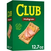 Club Multigrain Crackers, Lunch Snacks, 12.7 oz