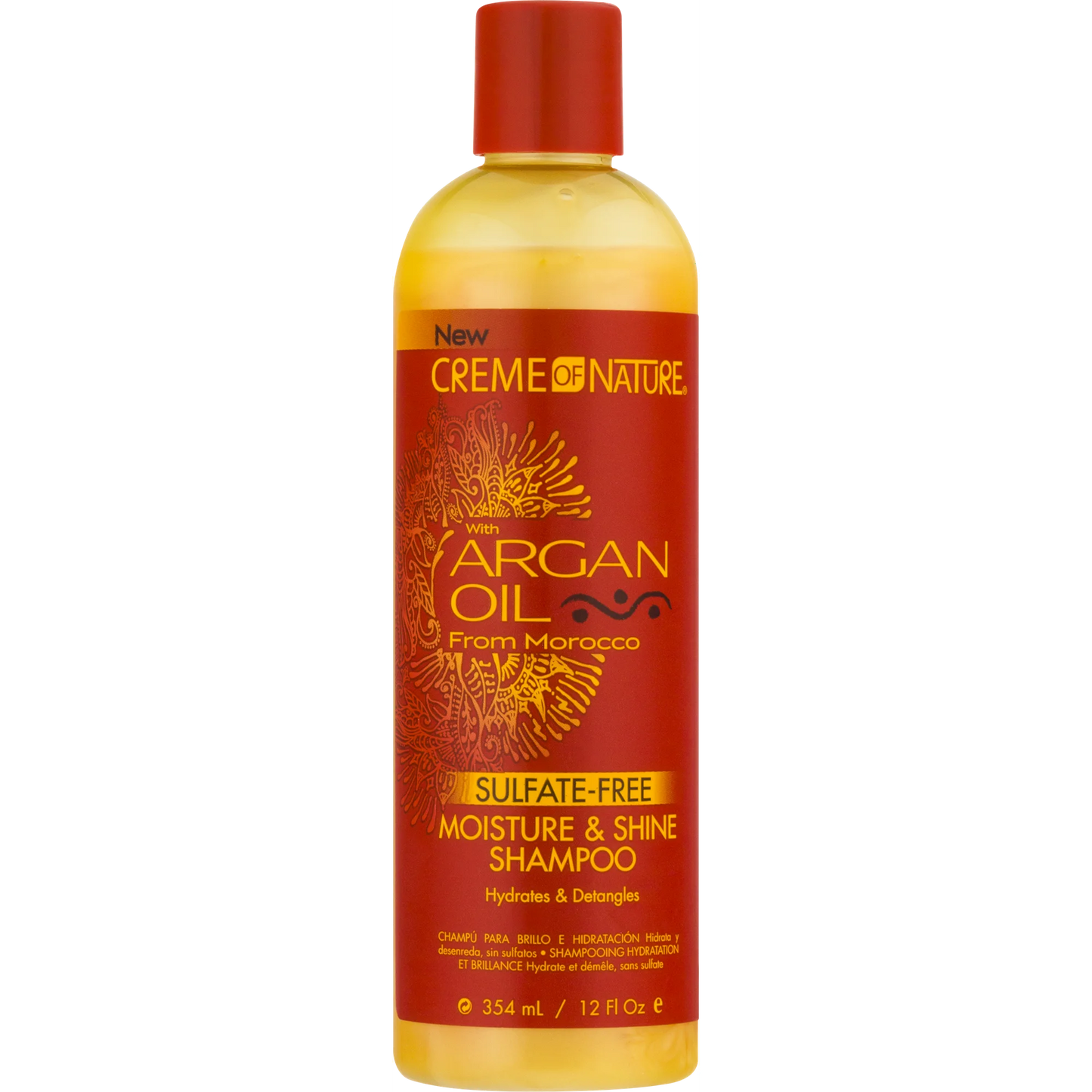 Creme of Nature Argan Oil Moisture & Shine Shampoo, 12 Oz
