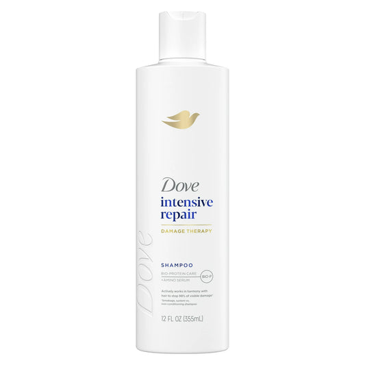 Dove Shampoo Intensive Repair with Bio-Protein Care Technology & Amino Serum, 12 oz