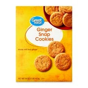 Great Value Ginger Snap Flavor Cookies, 16 oz