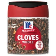 McCormick Non-GMO Kosher Whole Cloves, 0.62 oz Bottle