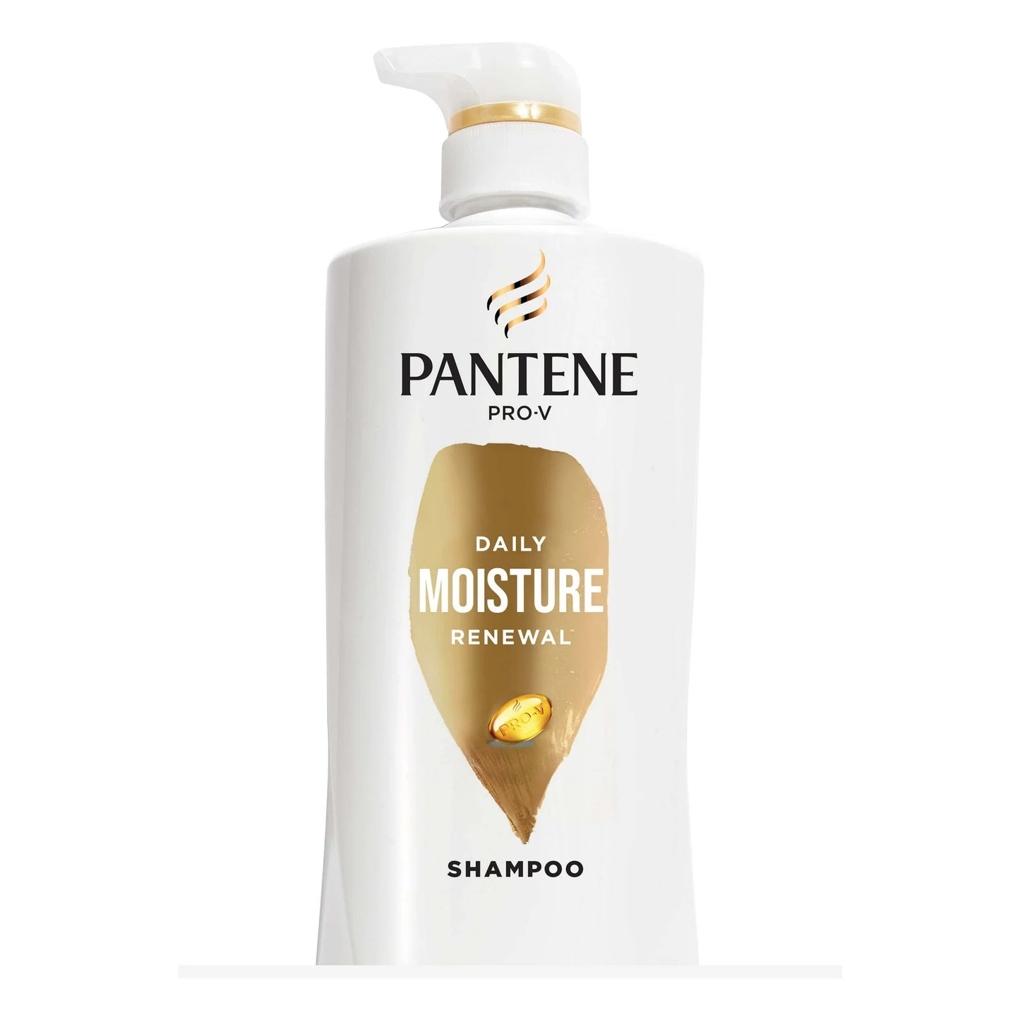 Pantene Pro-V Daily Moisture Renewal Shampoo, All Hair Types,17.9 fl oz
