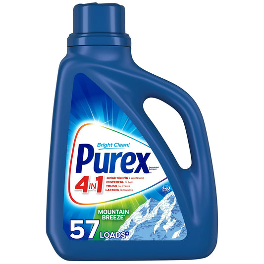 Purex Dirt Lift Action Mountain Breeze Laundry Detergent 75 fl oz. Jug