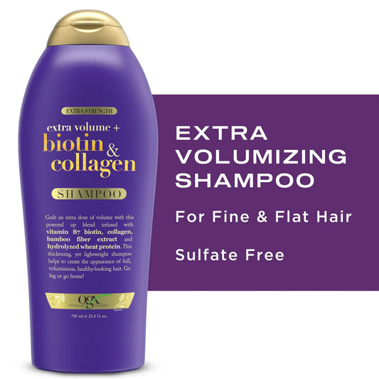 Volumizing Biotin & Collagen Shampoo for Fine Hair