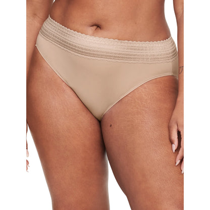 Warners® Blissful Benefits Dig-Free Comfort Waistband with Lace Microfiber Hi-Cut 3-Pack 5109W