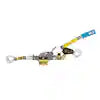 4,000 lb. 2-Ton Capacity 6 ft. Max Lift 30:1 Leverage Winch Puller Come Along Tool with 6 ft. of Cable Included